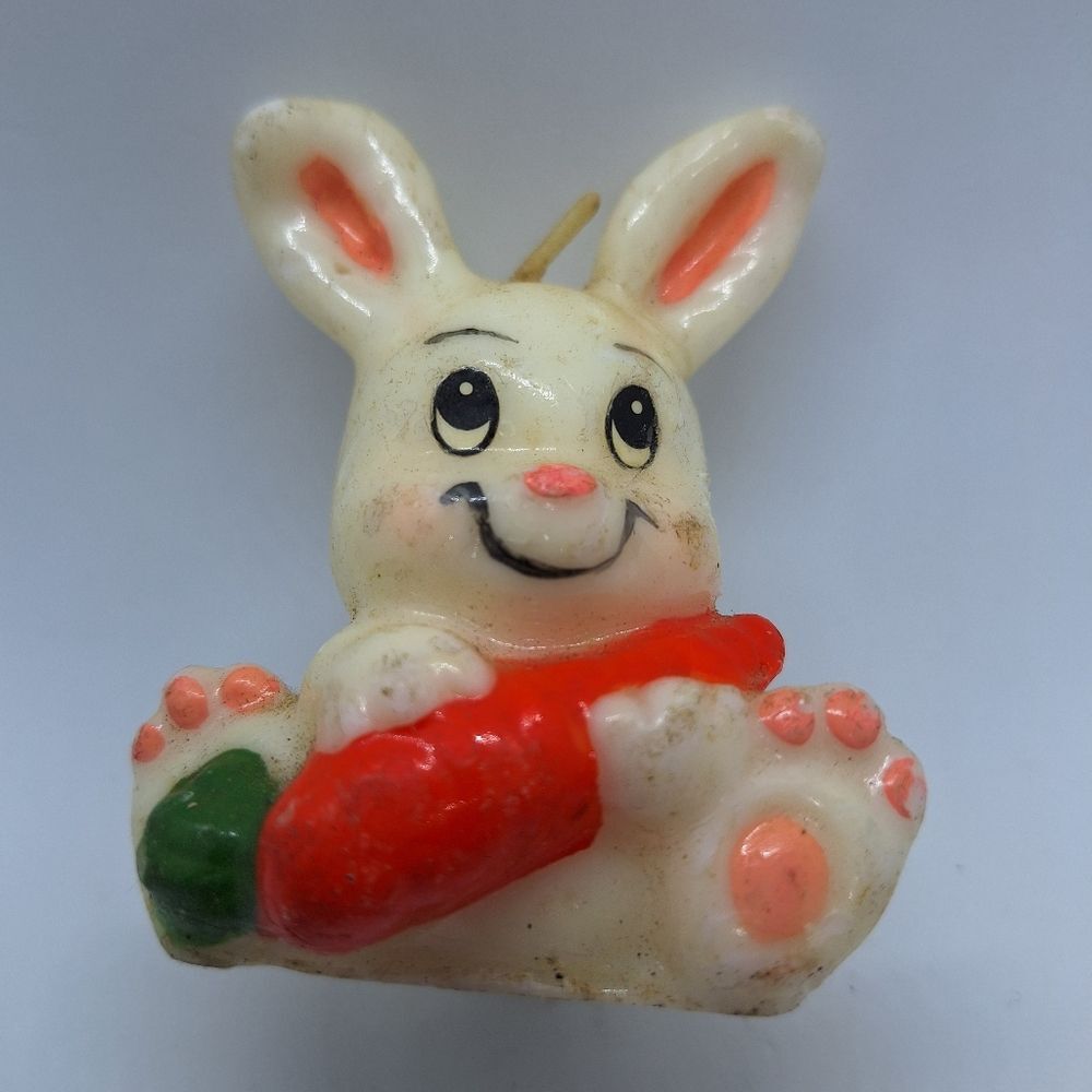 Vintage Russ Easter Cutie‎ Candle Bunny Rabbit